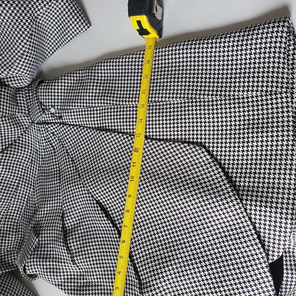 NWT JASON WU HOUNDSTOOTH LONG SLEEVE DRESS.SZ-M - Picture 6 of 8